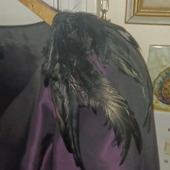 Vintage purple blazer jacket - Picture 5 of 6